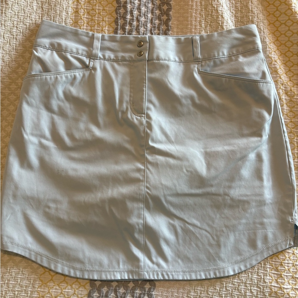 Light Blue Adidas ClimaCool Golf Skort
